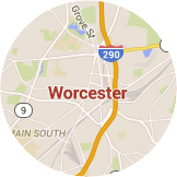Map Worcester