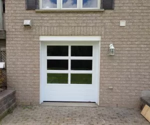 Transforming a room in the basement into a Garage