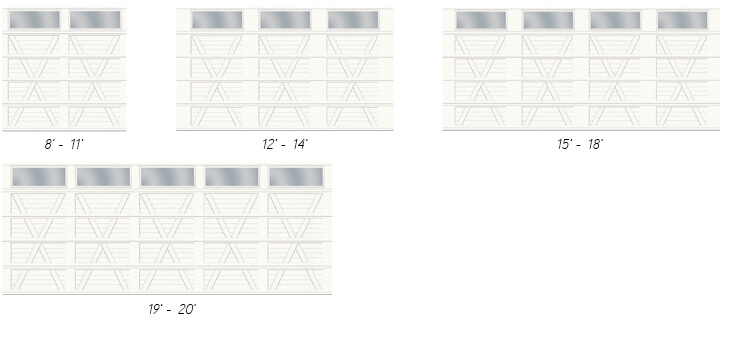 Layouts X Layout, 4-Slat Base