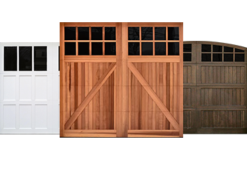 Wood, Vinyl and Composite Carriage House Doors